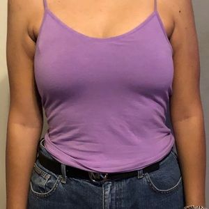 I am selling this violet purple muscle shirt